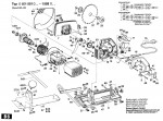 Bosch 0 601 554 001  Circular Hand Saw 110 V / Eu Spare Parts